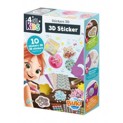 Lipdukų gamybos rinkinys Kawaii 3D