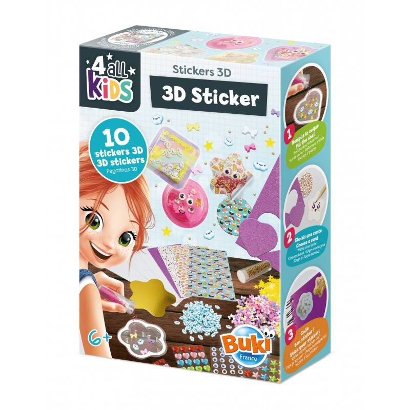 3700802107248 1 Lipdukų gamybos rinkinys Kawaii 3D