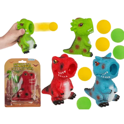 Šaudyklė Squeeze popper Dinozauriukas. 3 variantai, parenkami atsitiktine tvarka