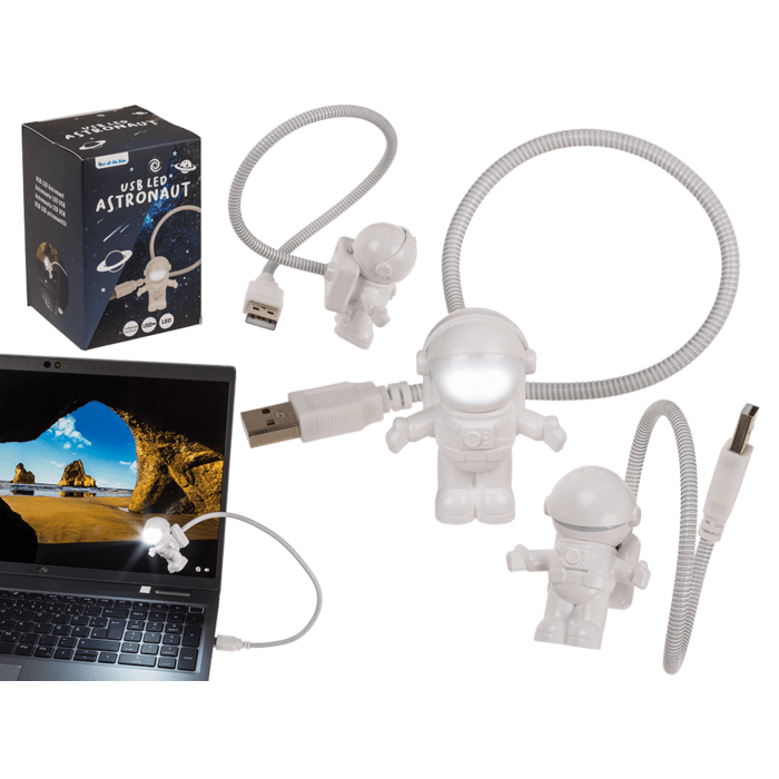 4029811477586-1 USB astronauto lemputė nešiojamam kompiuteriui 31cm