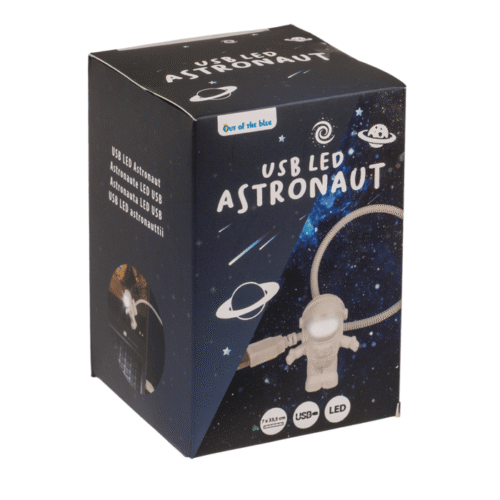 USB astronauto lemputė nešiojamam kompiuteriui 31cm
