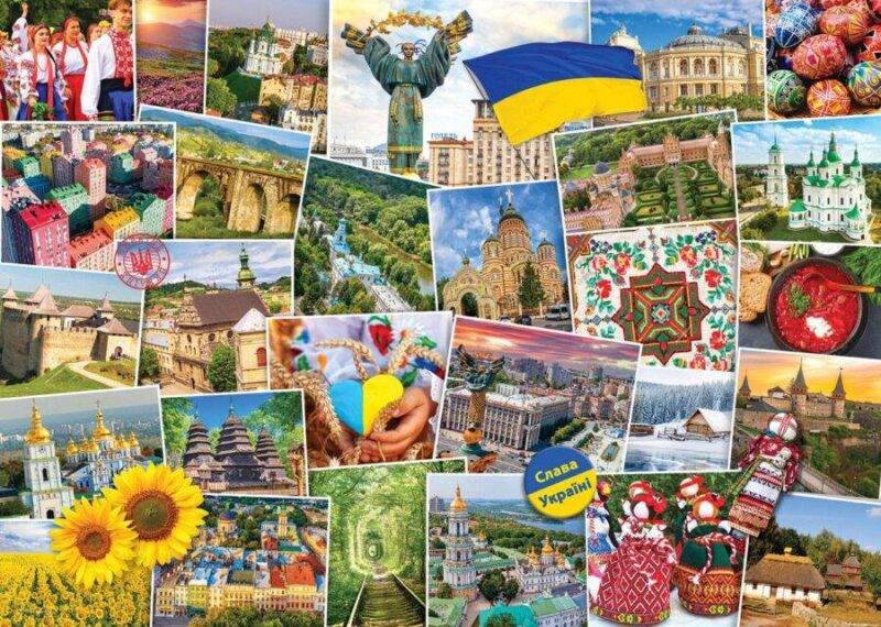 Dėlionė Ukraina 1000