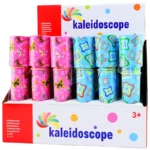 Kaleidoskopas 20 cm. Rožinis arba mėlynas