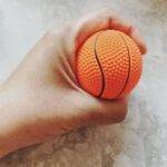 Šokinėjantis kamuoliukas Sport 6cm