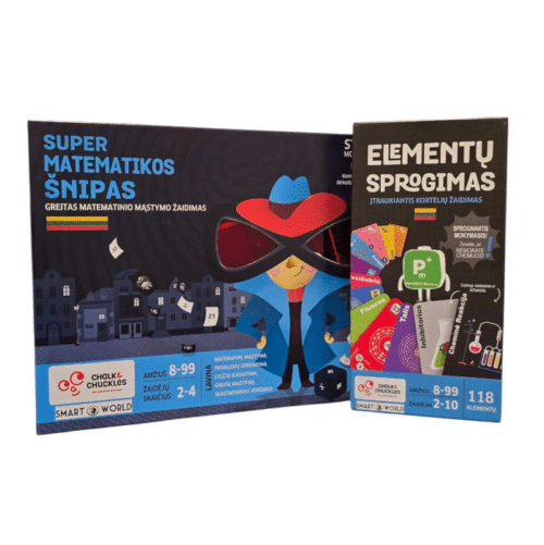 Stalo žaidimas Chemija STEM ELEMENTŲ SPROGIMAS lietuvių kalba 2-4 žaidėjai - Image 8