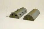 Plastikinis modelio rinkinys Quonset trobelės kareivinės 1/72 ITALERI