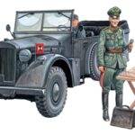 Klijuojamas plastikinis modelis KFZ 15 Horch ITALERI 1/35