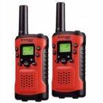 Vaikiškos Radijo Stotelės Bresser Junior (Racijos, Walkie-Talkie) – Raudonos (2 vnt. rinkinys)