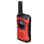 Vaikiškos Radijo Stotelės Bresser Junior (Racijos, Walkie-Talkie) – Raudonos (2 vnt. rinkinys)