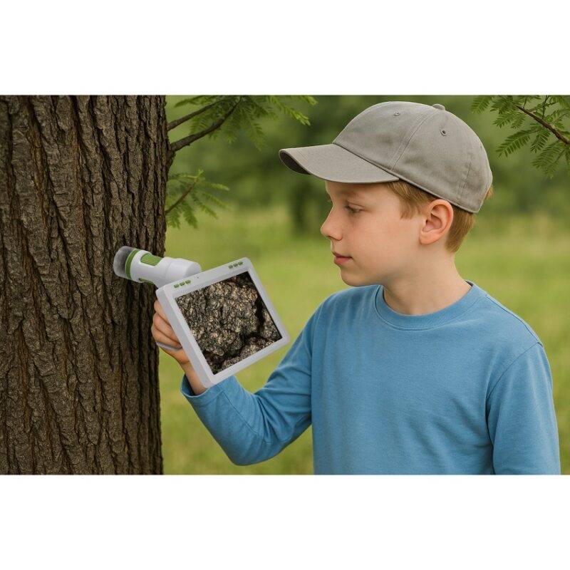 Skaitmeninis mikroskopas vaikams Youngster su 17,78 cm ekranu
