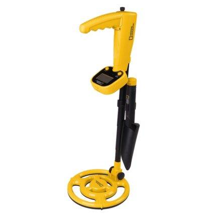 Vaikiškas Metalo Detektorius National Geographic su kastuvu. LCD ekranas 6.6 cm
