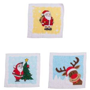Stebuklingas Kalėdinis Rankšluostis 30x30 cm – Maža Staigmena su „Wow“ Efektu!