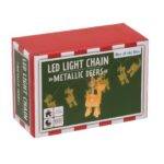 LED lempučių girlianda Metaliniai elniai 184 cm